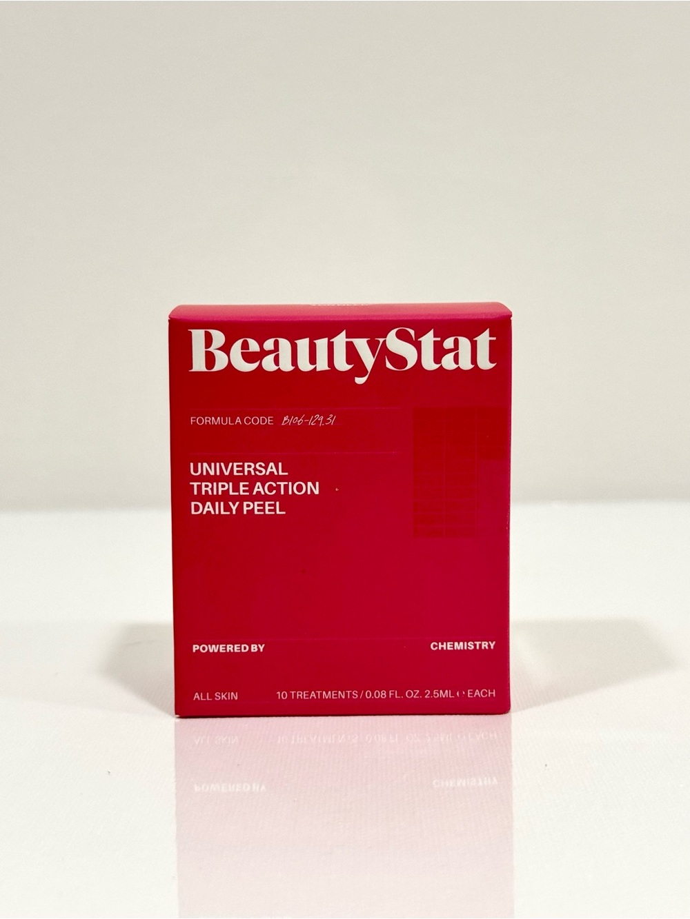BeautyStat Universal Triple Action Daily Peel Exfoliating Pads 10 Treatments New